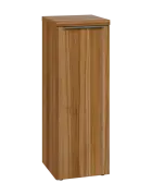 SIN 3 - 4D kancelářská skříň, 1-dveřová, pravá, 1120x400x400, ořech světlý